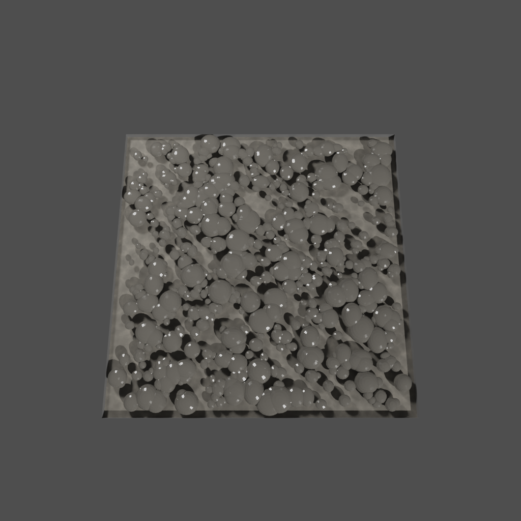 Froth Simulation Bubbles